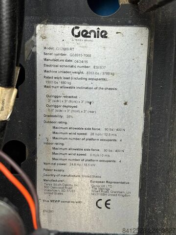 Schaarlift Genie GS 2669 RT