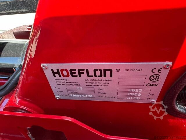 Minikraan Hoeflon C6e
