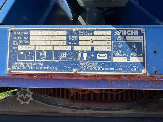 Telescopisch platform Aichi SC 12 CSM