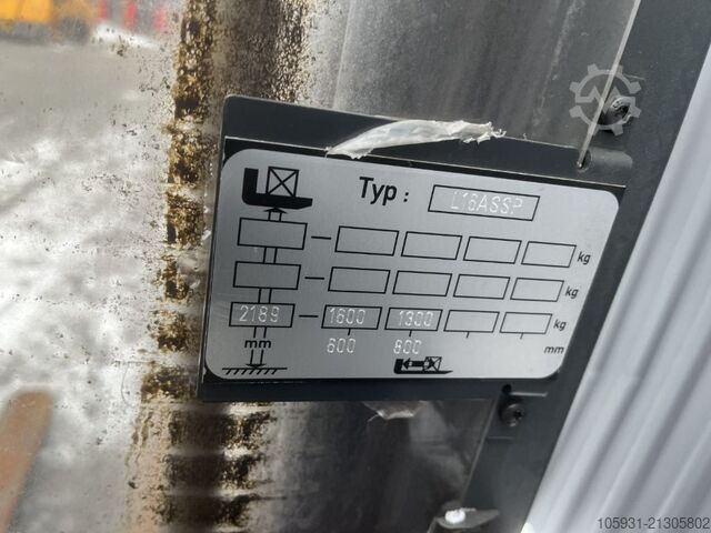 Stand-on stacker Linde L16ASSP