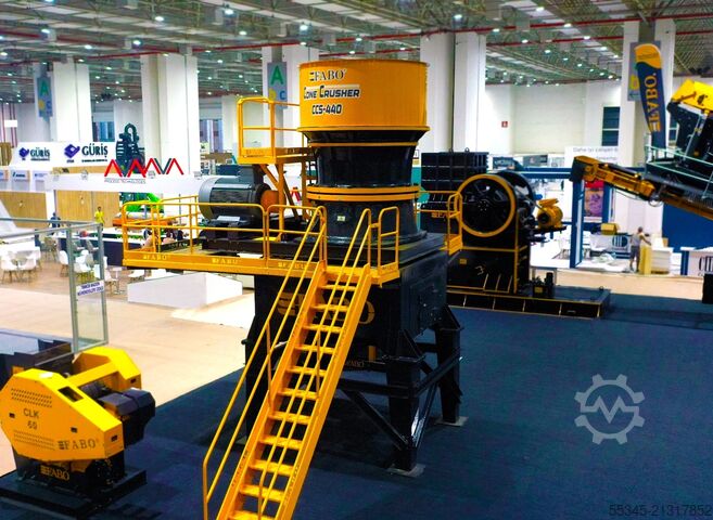 Cone crushers / stone crushers FABO cone crusher / stone crusher 300-550 t/h cone crusher / stone crusher