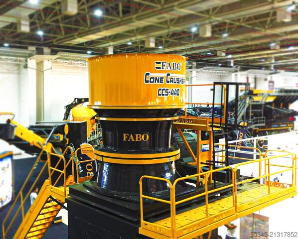 Cone crushers / stone crushers FABO cone crusher / stone crusher 300-550 t/h cone crusher / stone crusher