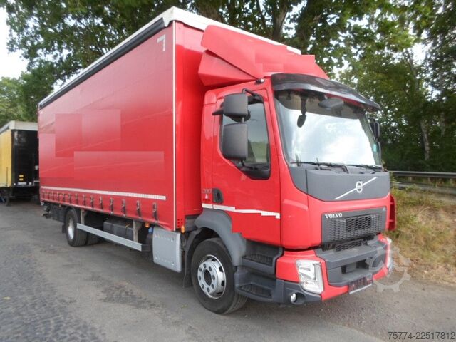 Samochód ciężarowy z plandeką typu platforma VOLVO FL 280/ LBW/ EDSCHA VERDECK !!