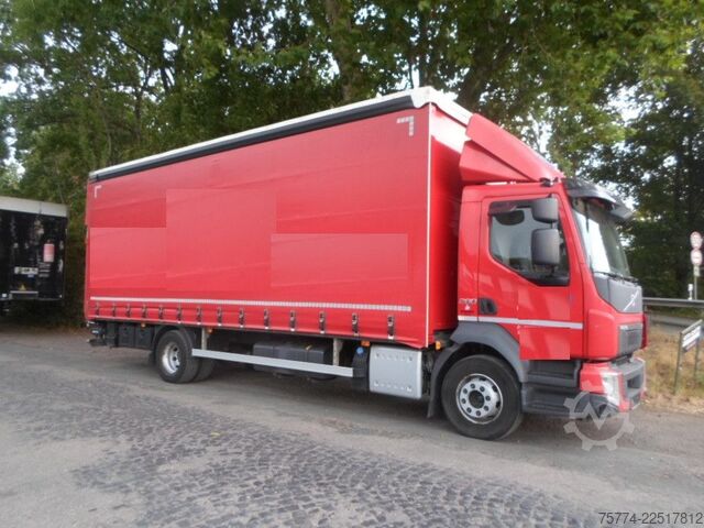 Samochód ciężarowy z plandeką typu platforma VOLVO FL 280/ LBW/ EDSCHA VERDECK !!