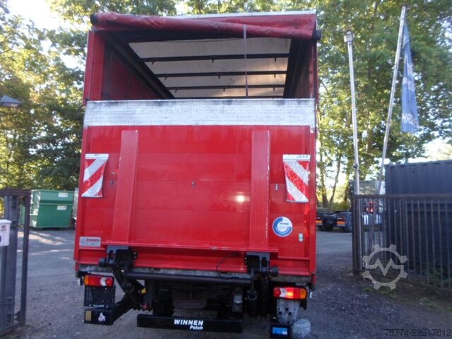 Samochód ciężarowy z plandeką typu platforma VOLVO FL 280/ LBW/ EDSCHA VERDECK !!
