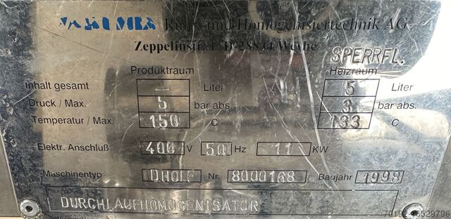 NETZSCH Vakumix kontinuální homogenizátor