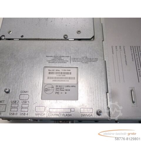 Component Siemens 6BK1000-0AE30-0AA0 Simatik Box PC  4002009 , ohne Festplatte