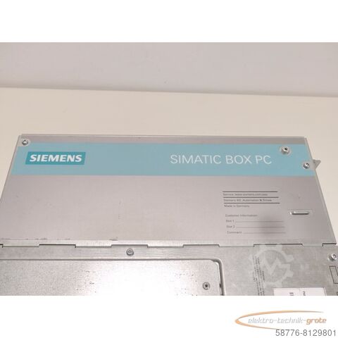 Component Siemens 6BK1000-0AE30-0AA0 Simatik Box PC  4002009 , ohne Festplatte