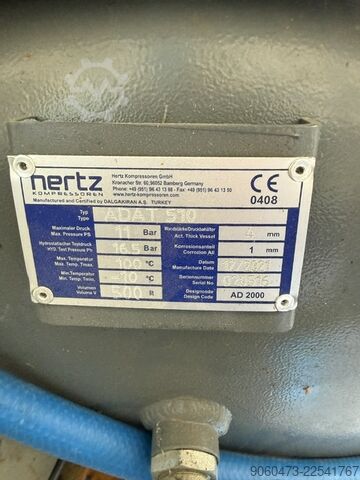šroubový kompresor hertz HBD 7