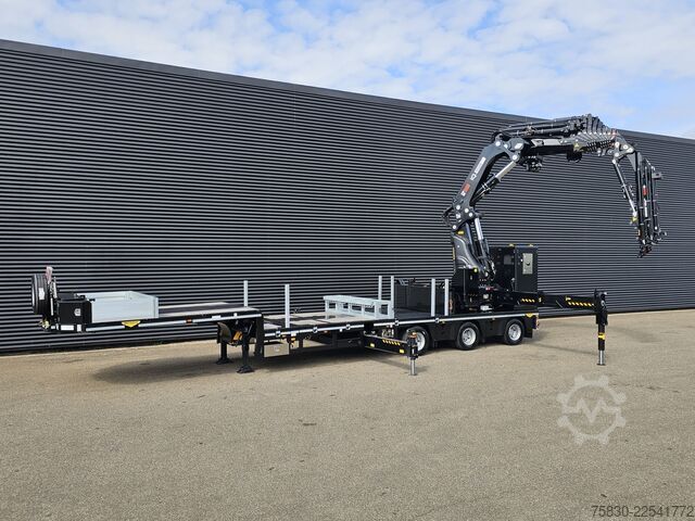 Dieplader Broshuis 3ABSD / EXTENADABLE / HIAB IQ 958 E9 + JIB 155-...