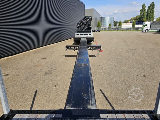 Dieplader Broshuis 3ABSD / EXTENADABLE / HIAB IQ 958 E9 + JIB 155-...