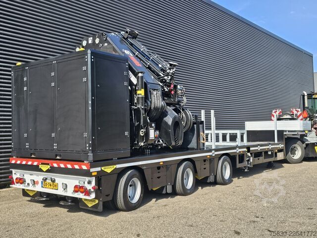 Dieplader Broshuis 3ABSD / EXTENADABLE / HIAB IQ 958 E9 + JIB 155-...