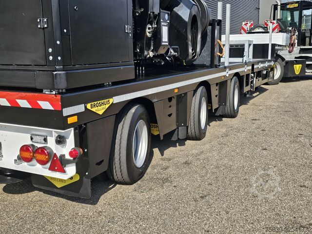 Dieplader Broshuis 3ABSD / EXTENADABLE / HIAB IQ 958 E9 + JIB 155-...