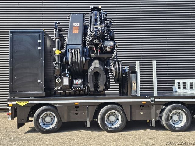 Dieplader Broshuis 3ABSD / EXTENADABLE / HIAB IQ 958 E9 + JIB 155-...