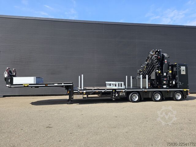Dieplader Broshuis 3ABSD / EXTENADABLE / HIAB IQ 958 E9 + JIB 155-...