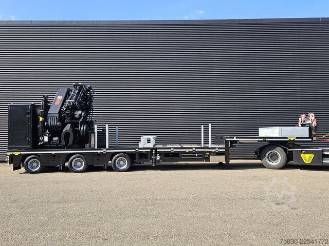 Dieplader Broshuis 3ABSD / EXTENADABLE / HIAB IQ 958 E9 + JIB 155-...