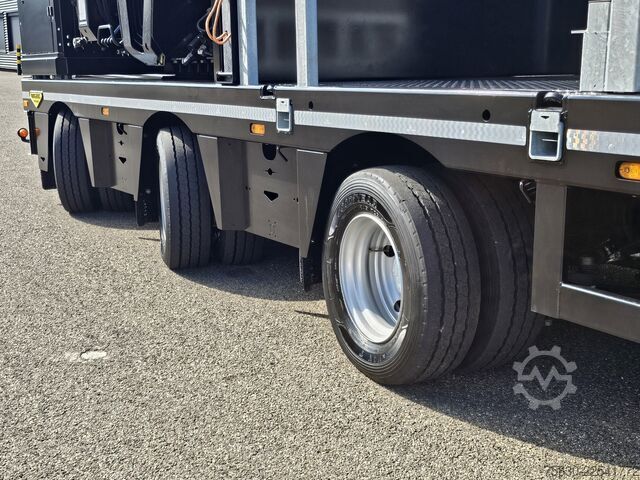 Nízký nakladač Broshuis 3ABSD / EXTENADABLE / HIAB 95 tm + JIB / ELECTR...