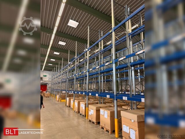 Tungt reol ca. 14,20 lfm BITO P4 Palettenregale H:680cm, 3000kg Fachlast, Hochregale