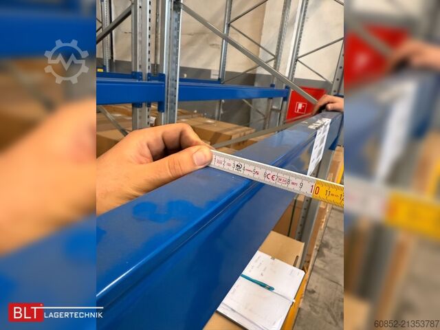Tungt reol ca. 14,20 lfm BITO P4 Palettenregale H:680cm, 3000kg Fachlast, Hochregale