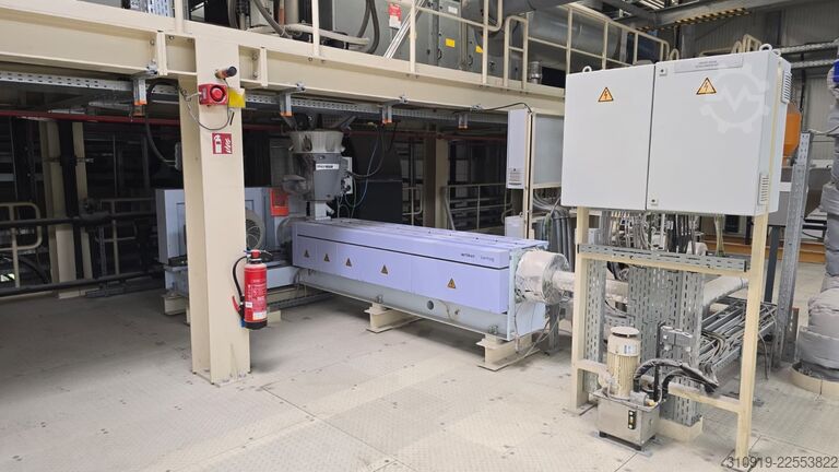 Εξωθητής νηματοποίησης Oerlikon Barmag 9E10 Spinning Extruder – BBE P13000