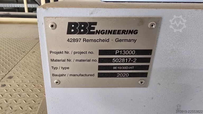Εξωθητής νηματοποίησης Oerlikon Barmag 9E10 Spinning Extruder – BBE P13000