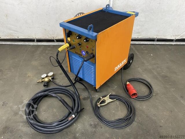 WIG en elektro DC lasapparaat, WIG lasmachine, E-lasapparaat ook voor beklede elektroden DALEX GL/W 201