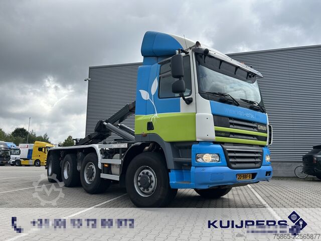 Sistema de braço de gancho Ginaf / DAF CF 460 X 4243 TS 8x6 / VDL Hooklift 30 To...