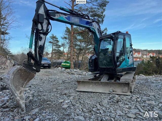 Excavadora sobre orugas Hitachi zx85us-6 excavator w/ digging bucket, hydraulic sa