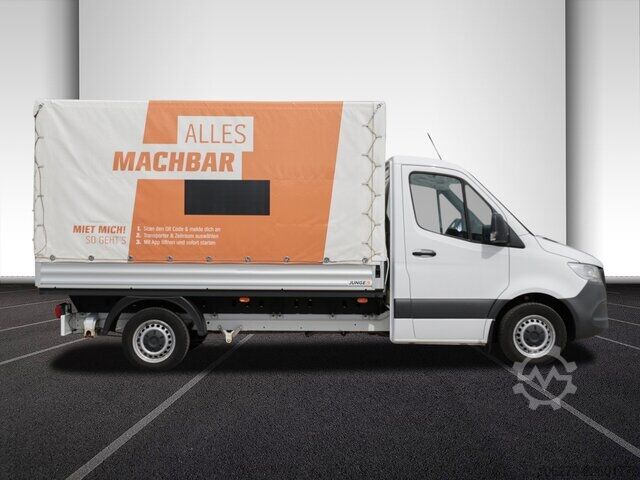 Skåpbil Mercedes-Benz Sprinter 315CDI Pritsche,3,5m Ladelänge,Klima