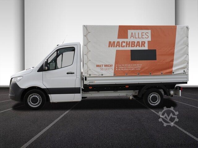 Skåpbil Mercedes-Benz Sprinter 315CDI Pritsche,3,5m Ladelänge,Klima