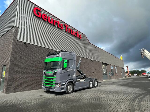 Kampókaros rendszer Scania S660 V8 6X4 B6X4 NB HAAKARM/ABROLLER/CONTAINERS...