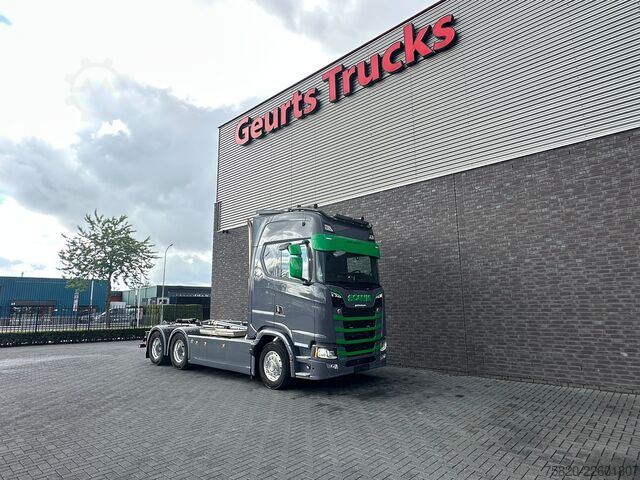 Kampókaros rendszer Scania S660 V8 6X4 B6X4 NB HAAKARM/ABROLLER/CONTAINERS...