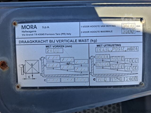 Targonca Mora EP100RAS | 2015