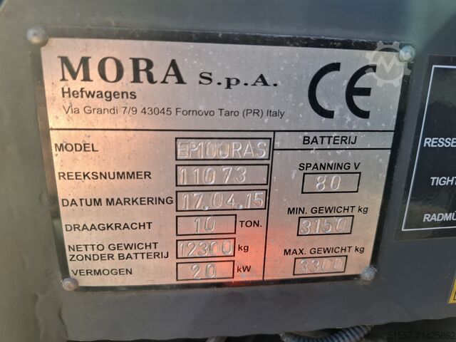 Targonca Mora EP100RAS | 2015