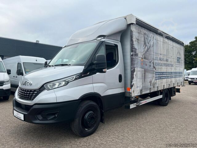 Furgão cortina de lona IVECO Daily 70-210 Hi-Matic XXL Maxi Pritsche*1.Hand*