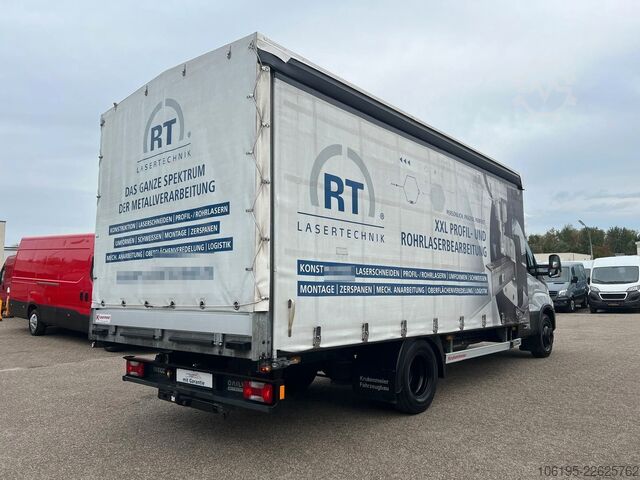 Furgão cortina de lona IVECO Daily 70-210 Hi-Matic XXL Maxi Pritsche*1.Hand*