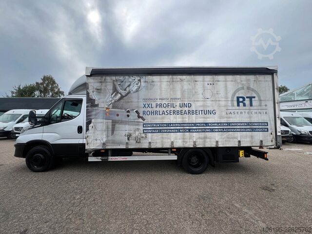 Furgão cortina de lona IVECO Daily 70-210 Hi-Matic XXL Maxi Pritsche*1.Hand*