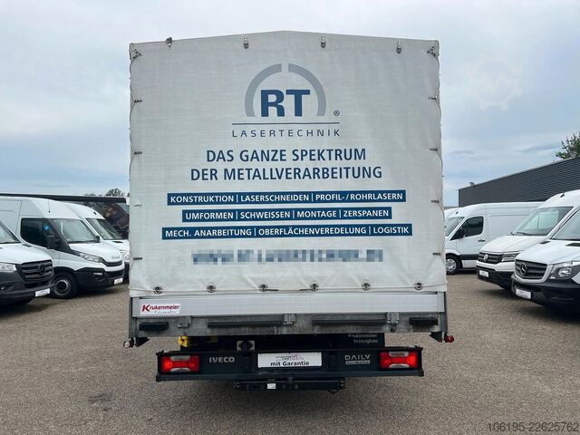 Furgão cortina de lona IVECO Daily 70-210 Hi-Matic XXL Maxi Pritsche*1.Hand*