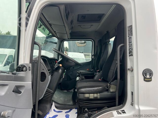 Carrinha basculante trilateral MERCEDES-BENZ Atego 818 Meiller Kipper Palfinger Kran