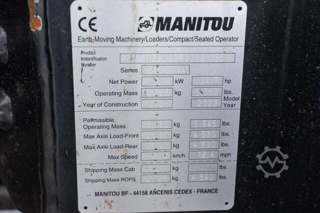 Mini-chargeur Manitou MLA 3-25 HC