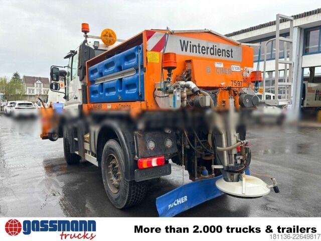 Speciallastbil Unimog U 400 4x4, Kipper, Kommunalhydraulik, VarioPilot,