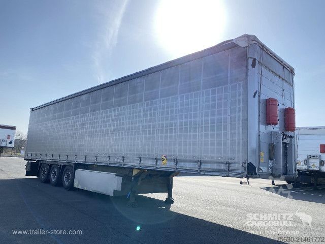 Åben sættevogn med presenning Schmitz Cargobull Semitrailer Curtainsider Coil