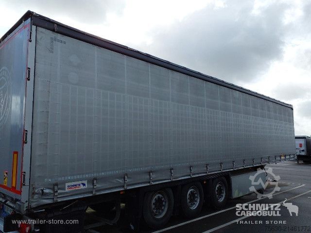 Åben sættevogn med presenning Schmitz Cargobull Semitrailer Curtainsider Coil