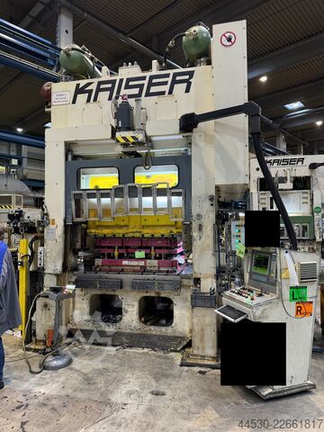 Excenterpress med dubbelpelare KAISER KSTU 3150-15 R