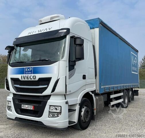 Platós ponyvás Iveco STRALIS AD260S46Y/PS