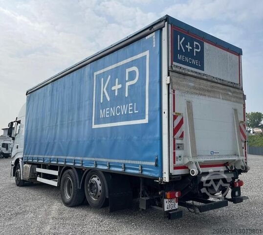 Platós ponyvás Iveco STRALIS AD260S46Y/PS