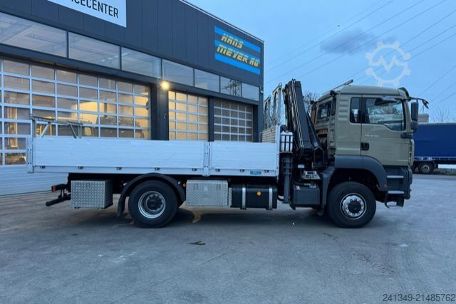 Kamyon üzerine monteli vinç MAN TGA 18.363 4x4 Hiab166-3