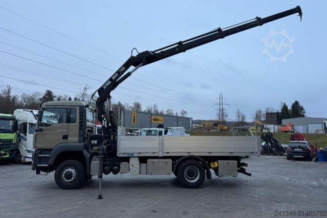 Kamyon üzerine monteli vinç MAN TGA 18.363 4x4 Hiab166-3