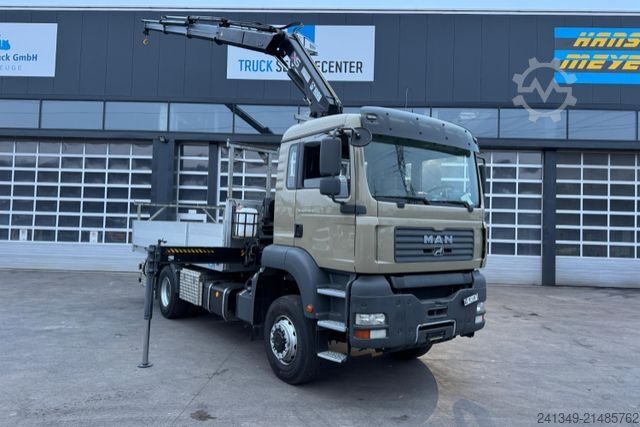 Kamyon üzerine monteli vinç MAN TGA 18.363 4x4 Hiab166-3