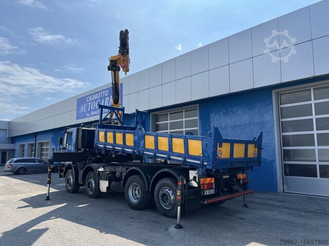 Wywrotka trójstronna z dźwigiem Iveco Stralis 400